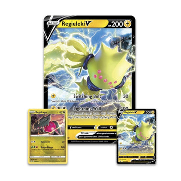 Pokémon TCG: Crown Zenith Regieleki V Collection Box - PokeRvmCollection Box